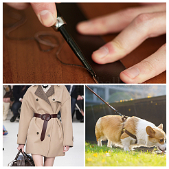 PU кожаный шнур&nbsp;DIY-GF0003-52B