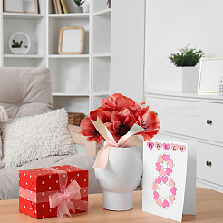 60 шт. искусственные головки мака из ткани 3 цветов&nbsp;AJEW-GA0009-24