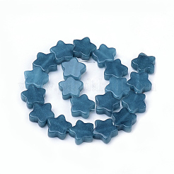 Бусины из натурального белого нефрита G-R451-08E