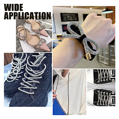 Хлопок со стразами&nbsp;DIY-WH0268-12E