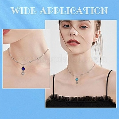 30 шт. 2 стиля подвесок-конусов для стеклянных соединений&nbsp;STAS-YW0011-23