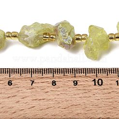 Гальванизированные нити из необработанных натуральных аметистов&nbsp;G-Z131-J02-04