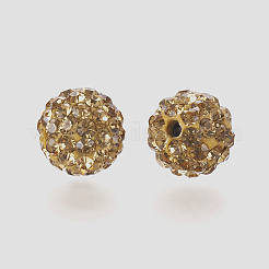 Бусины со стразами&nbsp;RB-K050-10mm-C27