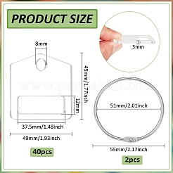Доски для намотки акриловой нити&nbsp;AJEW-BC0007-95A