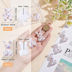 Пластиковые бусины abs&nbsp;FIND-BC0003-02