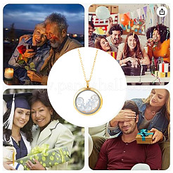 Набор для самостоятельного изготовления ожерелья-кулона из нержавеющей стали 304 в виде купола&nbsp;STAS-DR0001-03