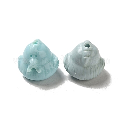 Резные бусины из синтетического коралла&nbsp;CORA-A011-01A