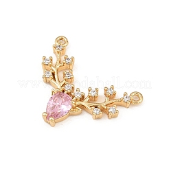 Латунные микро проложить кубического циркония подвески&nbsp;KK-F919-29G-01