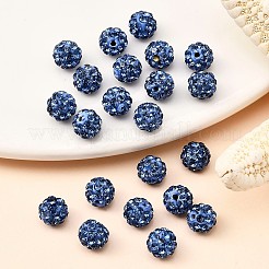 Бусины со стразами&nbsp;RB-H284-6MM-2