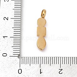 Подвески из нержавеющей стали 304 с эмалевым покрытием из кубических цирконий&nbsp;LS-STAS-D305-03G