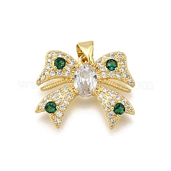 Латунные микро проложить кубического циркония подвески&nbsp;KK-K401-19G