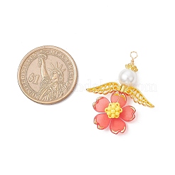 Подвески-ангелы из стеклянного бисера ручной работы&nbsp;PALLOY-MZ00764-01