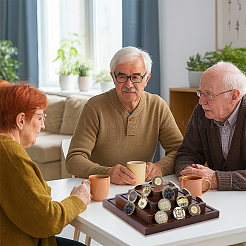 Деревянные подставки для дисплеев с прорезями&nbsp;ODIS-WH0043-138A