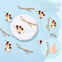 10шт 2 стиля подвески из цинкового сплава&nbsp;FIND-YW0009-58