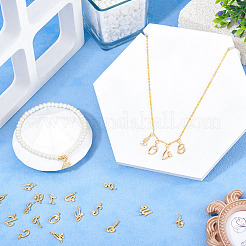 26 шт. 26 стиля латунных подвесок с микропаве из кубического циркония&nbsp;KK-TA0002-92