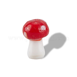 50 шт. нити бусин лэмпворк ручной работы в виде гриба&nbsp;LAMP-LT0001-06B