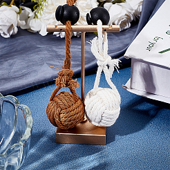 2 шт. хлопковая подвеска-украшение&nbsp;HJEW-DR00070