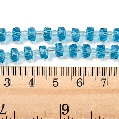 Прозрачные стеклянные бусины&nbsp;GLAA-P076-01A-07