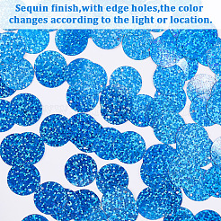 Подвески из ПВХ с пайетками/пайетками&nbsp;PVC-WH20005-01A