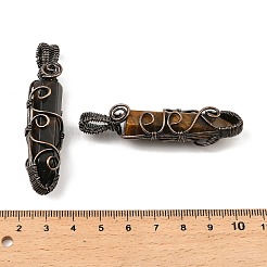 Природных тигровый глаз подвески&nbsp;G-K338-28R-04