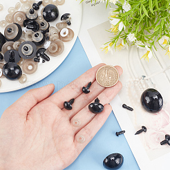 144 набор из 12-х видов пластиковых и смоляных кукольных глаз&nbsp;DOLL-PH0001-45