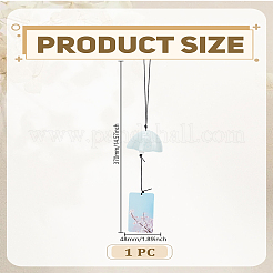 Керамические колокольчики в японском стиле&nbsp;AJEW-WH0609-148B