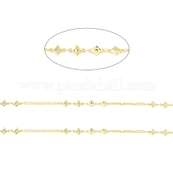 Латунные цепи с ромбовидными и овальными звеньями&nbsp;CHC-C025-13G