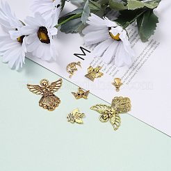 Сплавочные подвески тибетского стиля&nbsp;TIBEP-MSMC020-AG