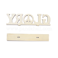 Украшение рабочего стола из натурального дерева&nbsp;DJEW-C007-04