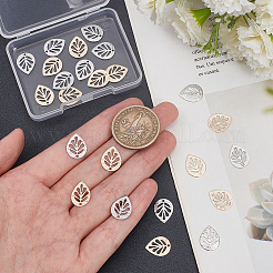 24шт 2 цвета латунные подвески&nbsp;KK-BC0012-89