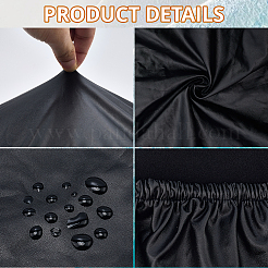 4 шт. чехол для стула из искусственной кожи&nbsp;AJEW-CL0002-03