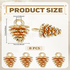 8 шт. Латунные подвески&nbsp;KK-LP0004-18