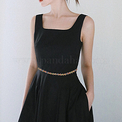 1 ярд железных стеклянных цепочек со стразами&nbsp;FIND-AR0006-66