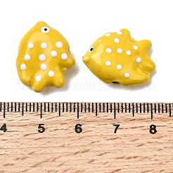 Фарфоровые бусины ручной работы&nbsp;X-PORC-K010-06H