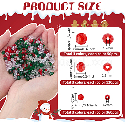 1590шт 3 стиля акриловые бусины&nbsp;MACR-PH0002-01