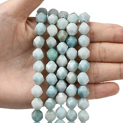 Натуральный цветок амазонитовые бусины пряди&nbsp;G-Z119-A09-03