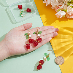 2 пара сережек-подвесок из нержавеющей стали 304&nbsp;EJEW-UN00071