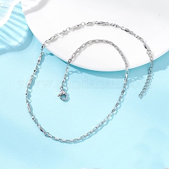 Ожерелья из овальных звеньев из нержавеющей стали 304&nbsp;NJEW-JN05729