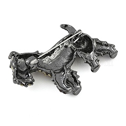 Броши в форме собаки со стразами&nbsp;JEWB-S030-05