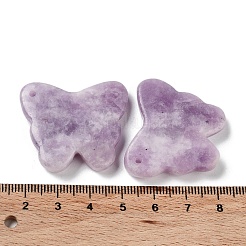 Подвески из натурального лепидолита/пурпурной слюды&nbsp;G-D087-01G