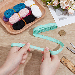 8 шт. 8-цветная плоская нейлоновая кружевная отделка&nbsp;OCOR-BC0009-42