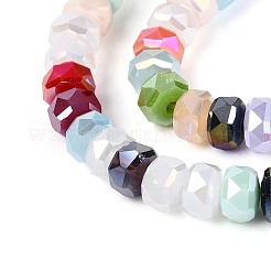 Гальванические непрозрачные стеклянные бусины&nbsp;EGLA-N022-05B-A01