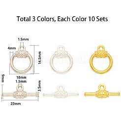 Застежка тоггл из сплава&nbsp;PALLOY-PH0005-07