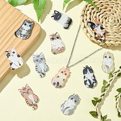 30шт 15 стиля акриловые подвески&nbsp;OACR-CJ0001-96