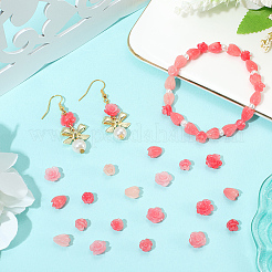 60 шт. 3 вида резных бусин из синтетического коралла&nbsp;CORA-SC0001-08