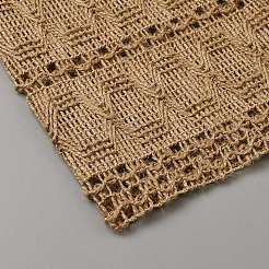 Дорожка из рами для обеденного стола&nbsp;AJEW-WH20059-33B