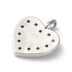 Стойки обшивки латунь микро проложить Циркон подвеску&nbsp;KK-C019-12P-01