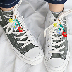 6 шт. пластиковые подвески для обуви&nbsp;DIY-HS0002-11