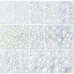 Акриловые бусины смешанного стиля&nbsp;OACR-CJ0002-02