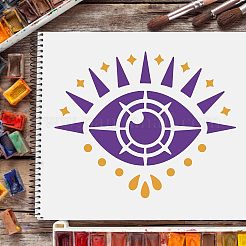 Большие пластиковые многоразовые шаблоны трафаретов для рисования&nbsp;DIY-WH0202-065